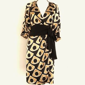 Diane Von Furstenberg silk wrap dress